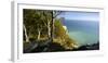 Denmark, Island M¿n, Coastal Wood in the Chalk Rock of M¿ns Klint-Andreas Vitting-Framed Photographic Print