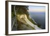 Denmark, Island M¿n, the Chalk Rocks of M¿ns Klint with Sunrise-Andreas Vitting-Framed Photographic Print