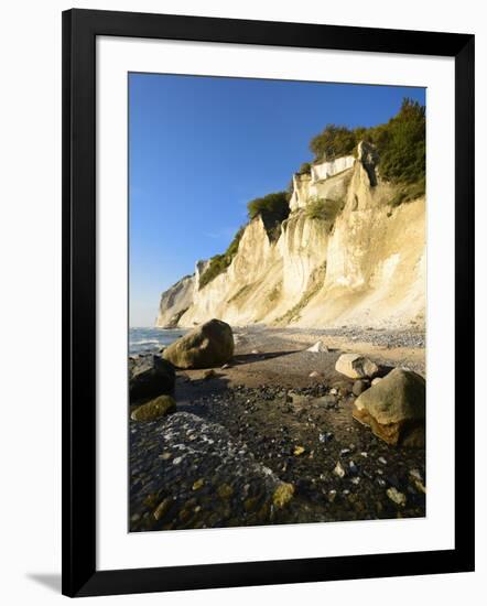 Denmark, Island M¡N, the Chalk Rocks of M¡Ns Klint-Andreas Vitting-Framed Photographic Print