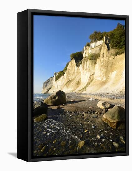 Denmark, Island M¡N, the Chalk Rocks of M¡Ns Klint-Andreas Vitting-Framed Stretched Canvas