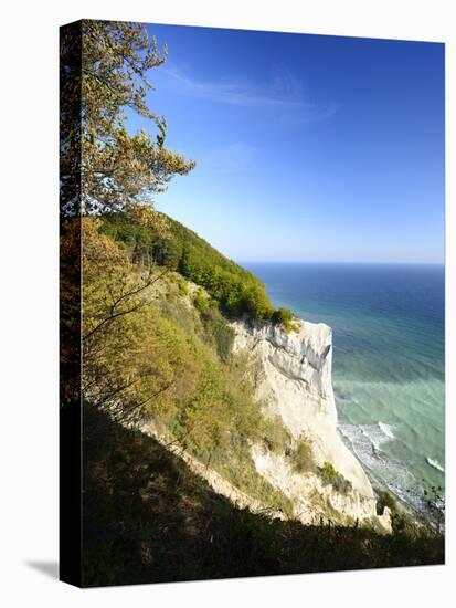 Denmark, Island M¿n, the Chalk Rocks of M¿ns Klint-Andreas Vitting-Stretched Canvas