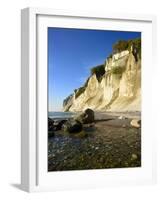 Denmark, Island M¡N, the Chalk Rocks of M¡Ns Klint-Andreas Vitting-Framed Photographic Print