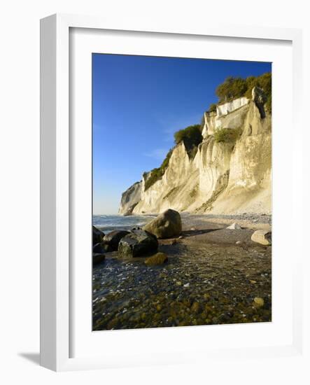 Denmark, Island M¡N, the Chalk Rocks of M¡Ns Klint-Andreas Vitting-Framed Photographic Print