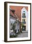 Denmark, Jutland, Aalborg, Houses Along Hjelmerstald Street-Walter Bibikow-Framed Photographic Print