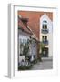 Denmark, Jutland, Aalborg, Houses Along Hjelmerstald Street-Walter Bibikow-Framed Photographic Print