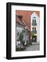 Denmark, Jutland, Aalborg, Houses Along Hjelmerstald Street-Walter Bibikow-Framed Photographic Print