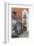 Denmark, Jutland, Aalborg, Houses Along Hjelmerstald Street-Walter Bibikow-Framed Photographic Print