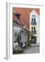 Denmark, Jutland, Aalborg, Houses Along Hjelmerstald Street-Walter Bibikow-Framed Photographic Print