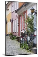 Denmark, Jutland, Aalborg, Houses Along Hjelmerstald Street-Walter Bibikow-Mounted Premium Photographic Print