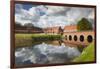 Denmark, Jutland, Auning, Gammel Estrup Manor House, Manor Buildings-Walter Bibikow-Framed Photographic Print