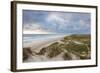 Denmark, Jutland, Danish Riviera, Hvide Sande, Coastal Dunes, Dusk-Walter Bibikow-Framed Photographic Print