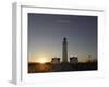 Denmark, Jutland, Hirtshals, Lighthouse, Evening Mood-Harald Schšn-Framed Photographic Print