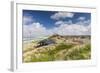 Denmark, Jutland, Klitmoller, Windsurfing Capital of Denmark, Houses in Dunes-Walter Bibikow-Framed Photographic Print