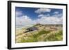 Denmark, Jutland, Klitmoller, Windsurfing Capital of Denmark, Houses in Dunes-Walter Bibikow-Framed Photographic Print