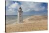 Denmark, Jutland, Lonstrup, Rudbjerg Knude Fyr Lighthouse, Slowly Being Eroded into the Skagerrak-Walter Bibikow-Stretched Canvas