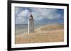 Denmark, Jutland, Lonstrup, Rudbjerg Knude Fyr Lighthouse, Slowly Being Eroded into the Skagerrak-Walter Bibikow-Framed Photographic Print