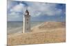 Denmark, Jutland, Lonstrup, Rudbjerg Knude Fyr Lighthouse, Slowly Being Eroded into the Skagerrak-Walter Bibikow-Mounted Photographic Print