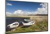 Denmark, Jutland, Nymendegab, Small Harbor on the Ringkobing Fjord-Walter Bibikow-Mounted Photographic Print