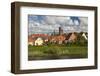 Denmark, Jutland, Ribe, Town View from the Ribe River-Walter Bibikow-Framed Photographic Print