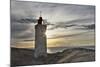 Denmark, Jutland, Rubjerg Knude, Dune, Sea, Lighthouse, Evening Mood-Harald Schšn-Mounted Photographic Print