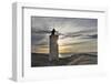 Denmark, Jutland, Rubjerg Knude, Dune, Sea, Lighthouse, Evening Mood-Harald Schšn-Framed Photographic Print