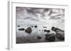 Denmark, Mon, Mons Klimt, 130 Meter-High Chalk Cliffs from the Shore-Walter Bibikow-Framed Photographic Print