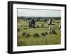 Denmark, North Jutland, Near Aalborg, Viking Burial Ground of Lindholm Hoje-null-Framed Giclee Print