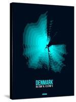 Denmark Radiant Map 2-NaxArt-Stretched Canvas