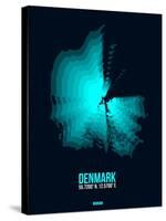Denmark Radiant Map 2-NaxArt-Stretched Canvas