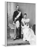 Denmark's Frederik VIII and Queen Louisa-null-Framed Photographic Print