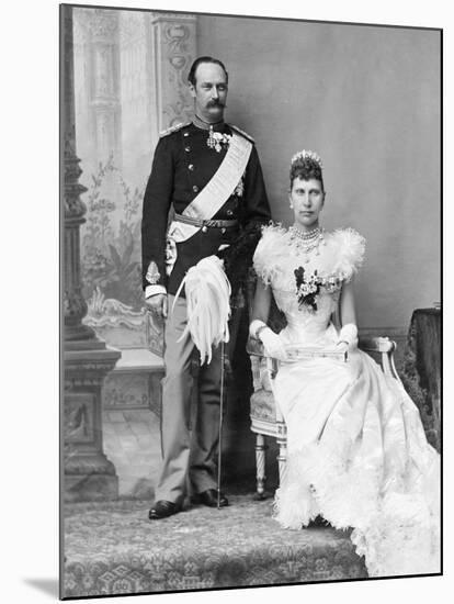 Denmark's Frederik VIII and Queen Louisa-null-Mounted Photographic Print