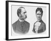Denmark's King Christian IX and Queen Louise-null-Framed Giclee Print