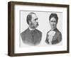 Denmark's King Christian IX and Queen Louise-null-Framed Giclee Print