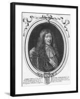 Denmark's King Christian V-null-Framed Giclee Print