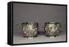 Denmark, Silver Cups from Hoby's Tomb-null-Framed Stretched Canvas