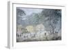 Denmark, the Fun-Fair in Copenaghen, 1820-null-Framed Giclee Print