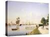 Denmark, the Port of Copenaghen by Christian Eckardt, 1861-null-Stretched Canvas