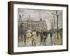 Denmark, the Vesterborgade in Copenaghen, 1889-null-Framed Giclee Print