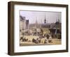 Denmark, Trade Life at the Port of Copenaghen, 1844, Detail-Salvator Rosa-Framed Giclee Print