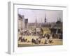 Denmark, Trade Life at the Port of Copenaghen, 1844, Detail-Salvator Rosa-Framed Giclee Print