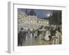 Denmark, Vesterbro Passage by Night in Copenaghen, 1910-Paul Garnier-Framed Giclee Print