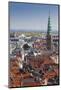 Denmark, Zealand, Copenhagen, Elevated City View-Walter Bibikow-Mounted Photographic Print