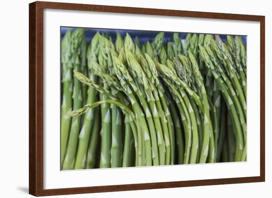 Denmark, Zealand, Copenhagen, Torvehallerne Kph, Asparagus-Walter Bibikow-Framed Photographic Print