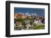 Denmark, Zealand, Vordingborg, Elevated Town View-Walter Bibikow-Framed Photographic Print