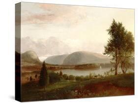 Denning's Point, Hudson River, C.1839-Thomas Doughty-Stretched Canvas