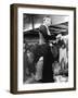 Dennis Banks, Speaks to the Indians During the Occupation Wounded Knee in 1973-null-Framed Photo