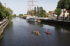 The Canals of Klaipeda, Lithuania-Dennis Brack-Photographic Print