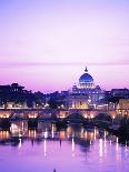 Sant'Angelo Bridge over Tiber River-Dennis Degnan-Mounted Photographic Print