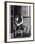 Dennis Driscoll, Son of Lt. Colonel Arthur Driscoll at front door After Viet Cong Bombings-Larry Burrows-Framed Photographic Print