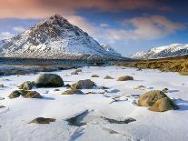 Winter Scene on Loch Shiel, Lochaber-Dennis Hardley-Mounted Photographic Print